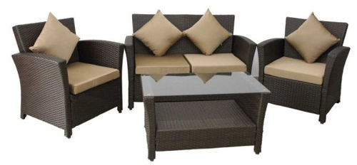 Picture of Σαλόνι Rattan  σετ  4τεμ.
