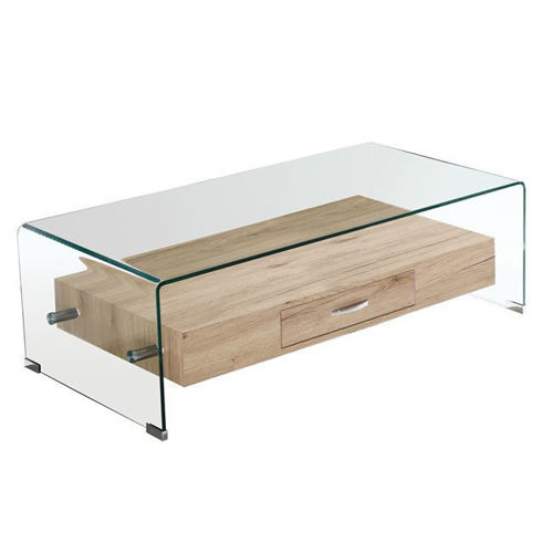 Picture of Τραπεζάκι Σαλον. Glasser Wood EM738