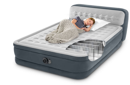 Picture of Φουσκωτό Στρώμα Ύπνου Intex Ultra Plush Headboard Queen