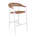 Picture of MADY Σκαμπό Bar  Αλουμίνιο Ρope Wicker   E6720,2