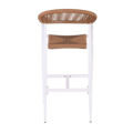 Picture of MADY Σκαμπό Bar  Αλουμίνιο Ρope Wicker   E6720,2