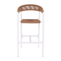 Picture of MADY Σκαμπό Bar  Αλουμίνιο Ρope Wicker   E6720,2