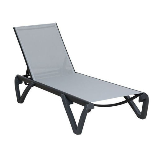 Picture of ( Συσκ.  2 Τεμ ) Capri Ξαπλώστρα Alu / PP-UV  E3383,1