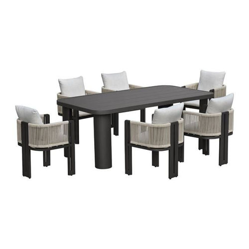 Picture of BOSTON Dining Set Τραπεζαρία Κήπου Βεράντας Set  7τεμ.  Ε6753,1