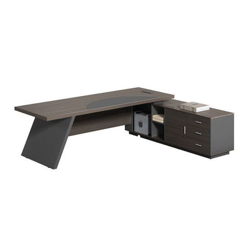 Picture of MASTER Γραφείο Δεξιά Γωνία, Απόχρωση Grey Walnut EO925,R