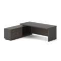 Picture of VIP  Γραφείο Αριστερή Γωνία, Απόχρωση Grey Walnut EO929,L